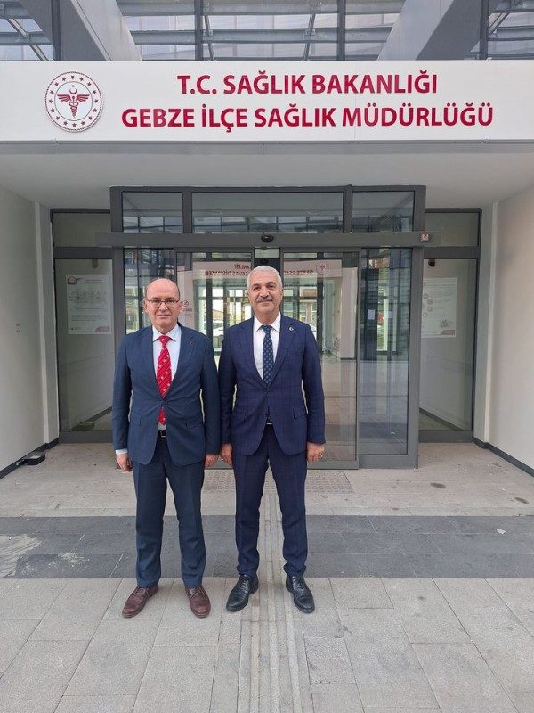 Gebze İlçe Sağlık Müdürümüzü Ziyaret Ettik