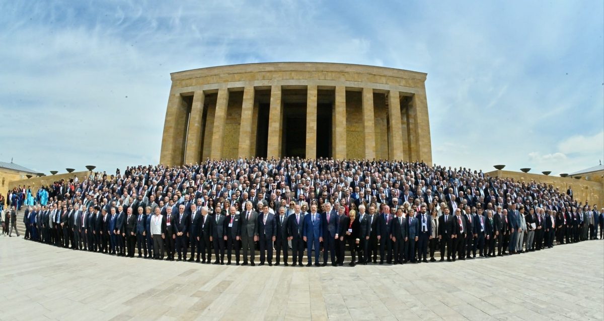 Türkiye Odalar ve Borsalar Birliği’nin 80. Genel Kurulu kapsamında Anıtkabir'i ziyaret ettik