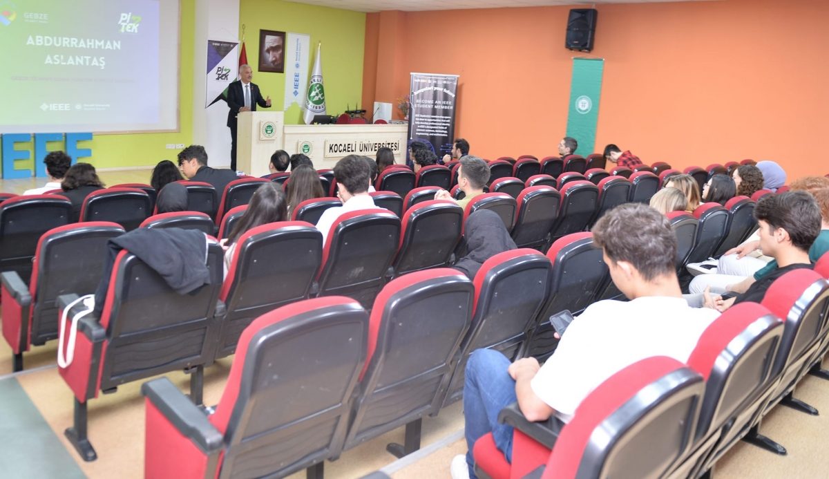 KOCAELİ ÜNİVERSİTESİ ELEKTRİK VE ELEKTRONİK MÜHENDİSLERİ ENSTİTÜSÜ ÖĞRENCİ KULÜBÜNÜN GERÇEKLEŞTİRDİĞİ, “PROFESYONEL İŞ VE TEKNOLOJİ GÜNLERİ” ETKİNLİĞİNİN KONUĞU OLDUK
