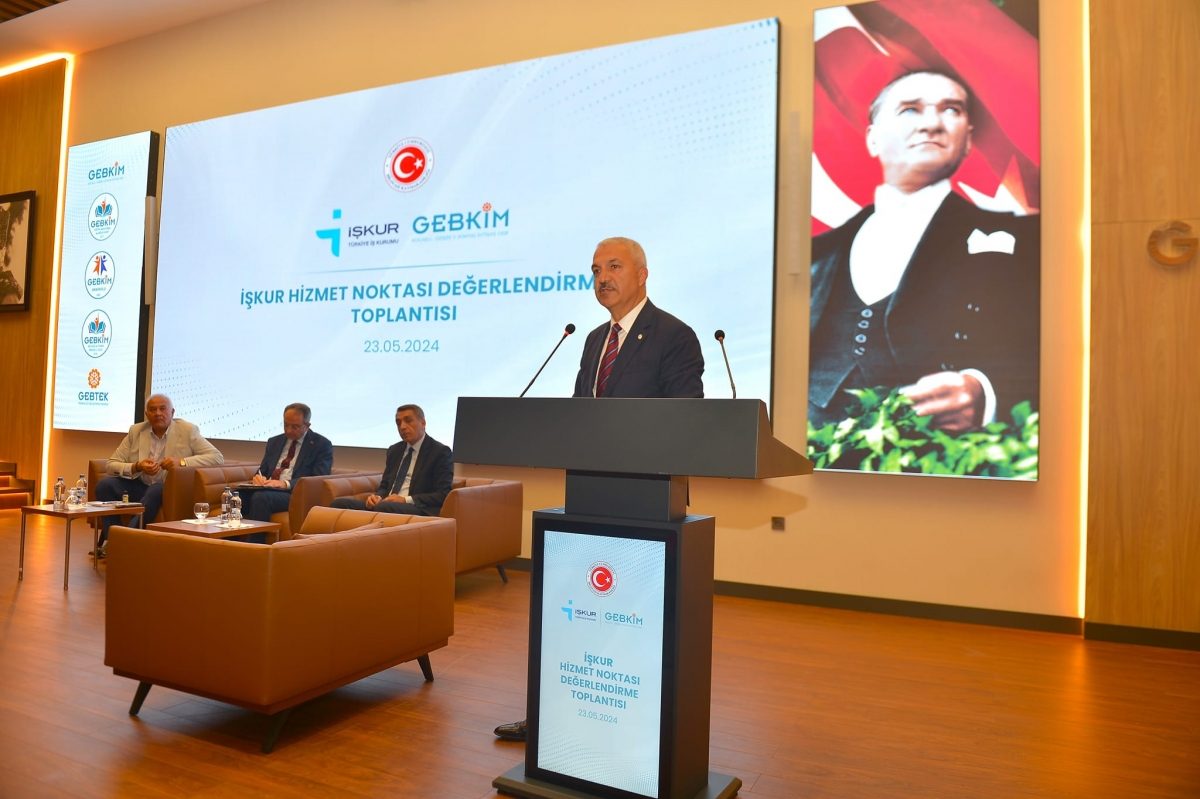GEBKİM’DE DÜZENLENEN İŞKUR HİZMET NOKTASI DEĞERLENDİRME TOPLANTISINA KATILDIK