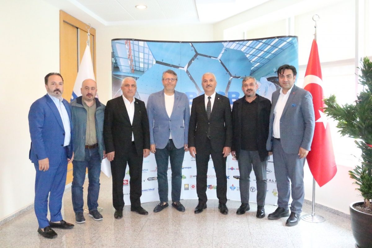 BİRLİK ORGANİZE SANAYİ BÖLGESİ YÖNETİM KURULU BAŞKANI ŞENOL TELLİ’YE BİR ZİYARET GERÇEKLEŞTİRDİK