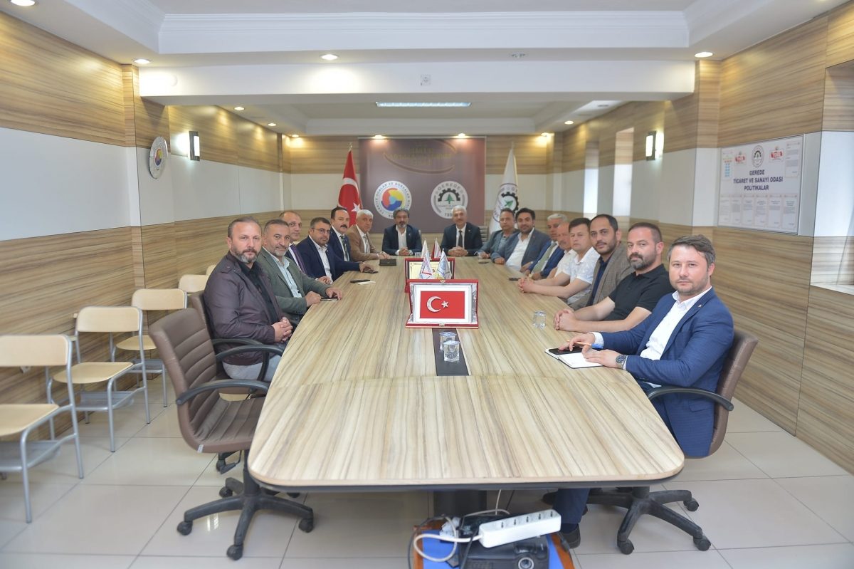 Gerede Ticaret ve Sanayi Odası'nı ve Geredede bulunan OSB'leri ziyaret ettik