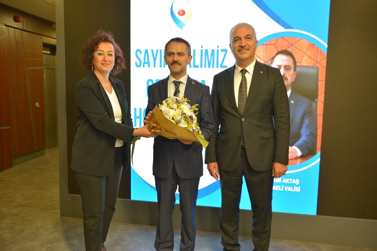 Valimiz Sayın İlhami AKTAŞ, Odamıza ziyarette bulundu