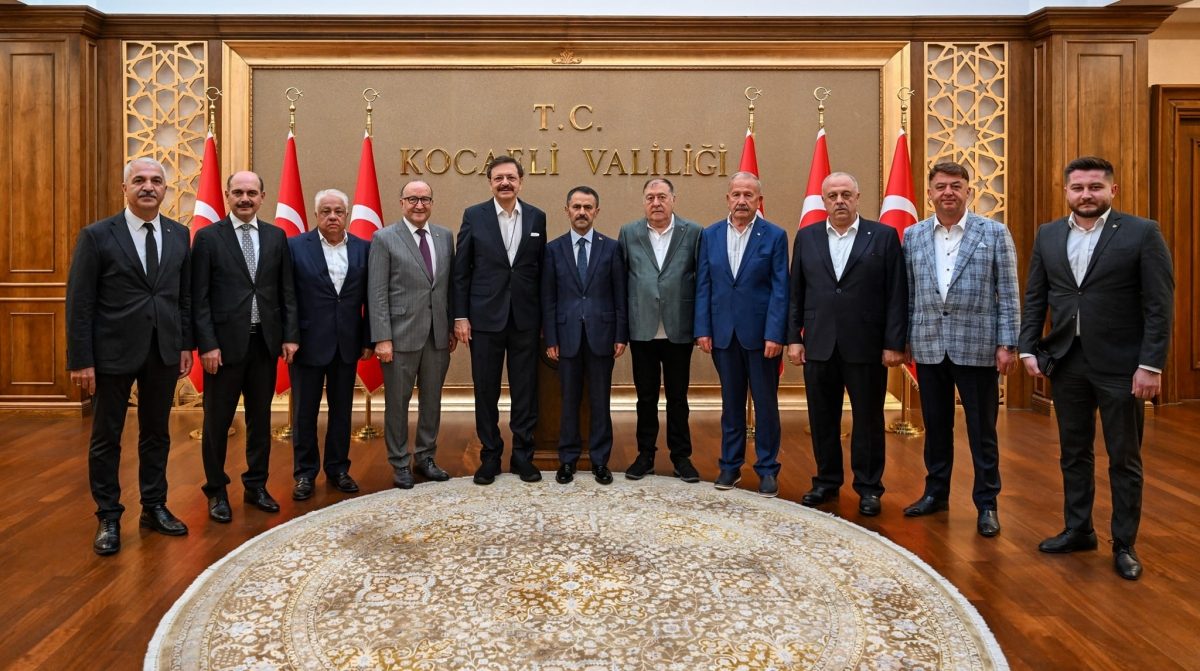 KOCAELİ VALİMİZE HAYIRLI OLSUN ZİYARETİNDE BULUNDUK
