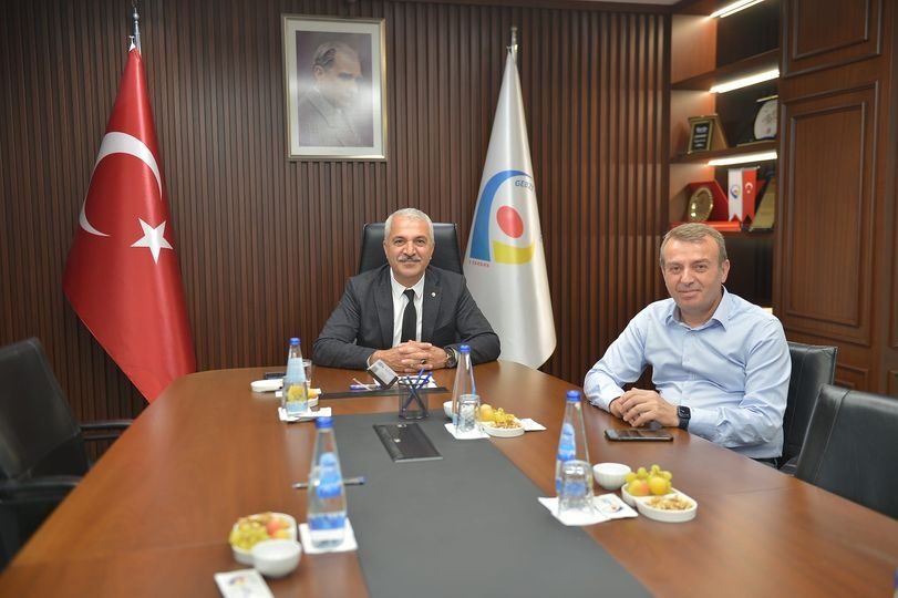 DEVLET MALZEME OFİSİ İSTANBUL BÖLGE MÜDÜRÜ AYDIN AKYÜREK ODAMIZI ZİYARET ETTİ