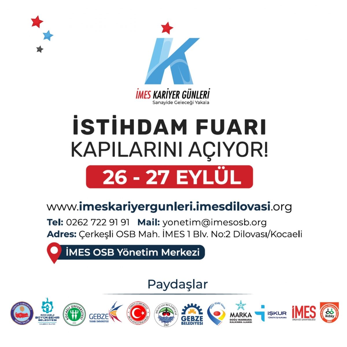 İMES Kariyer Günleri Başlıyor!