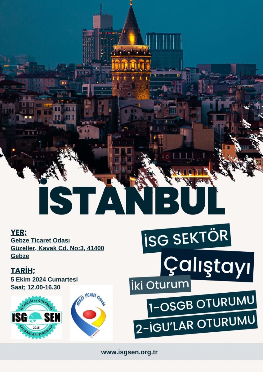 İSG Sektör Çalıştayı Hakkında