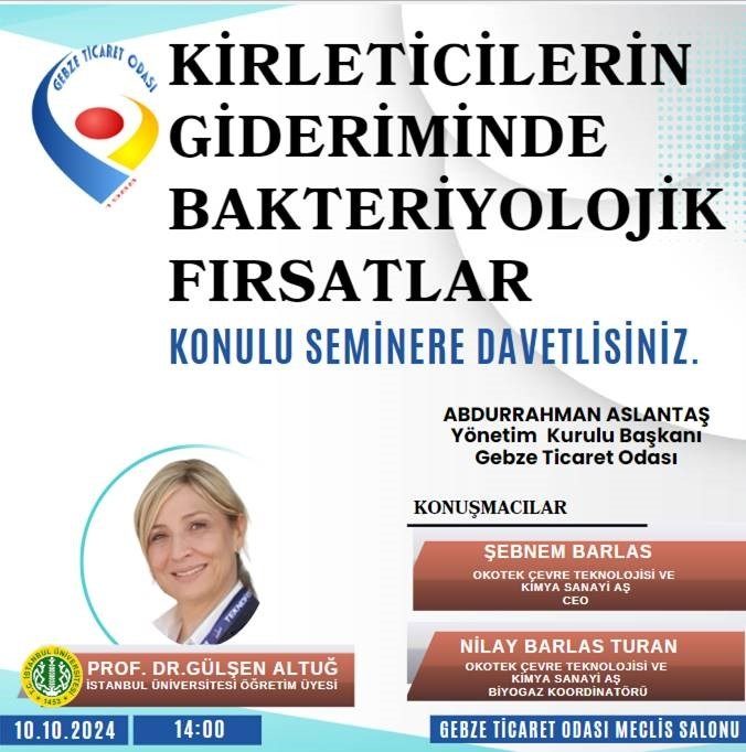 KİRLETİCİLERİN GİDERİMİNDE BAKTERİYOLOJİK FIRSATLAR