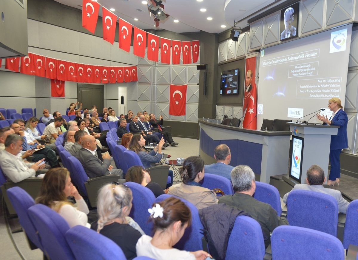 Kirleticilerin Gideriminde Bakteriyolojik Fırsatlar konulu panel Odamız ev sahipliğinde gerçekleşti.