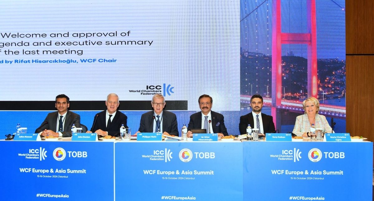 Dünya Odalar Federasyonu’nun (WCF) Avrupa ve Asya Zirvesi programına katıldık