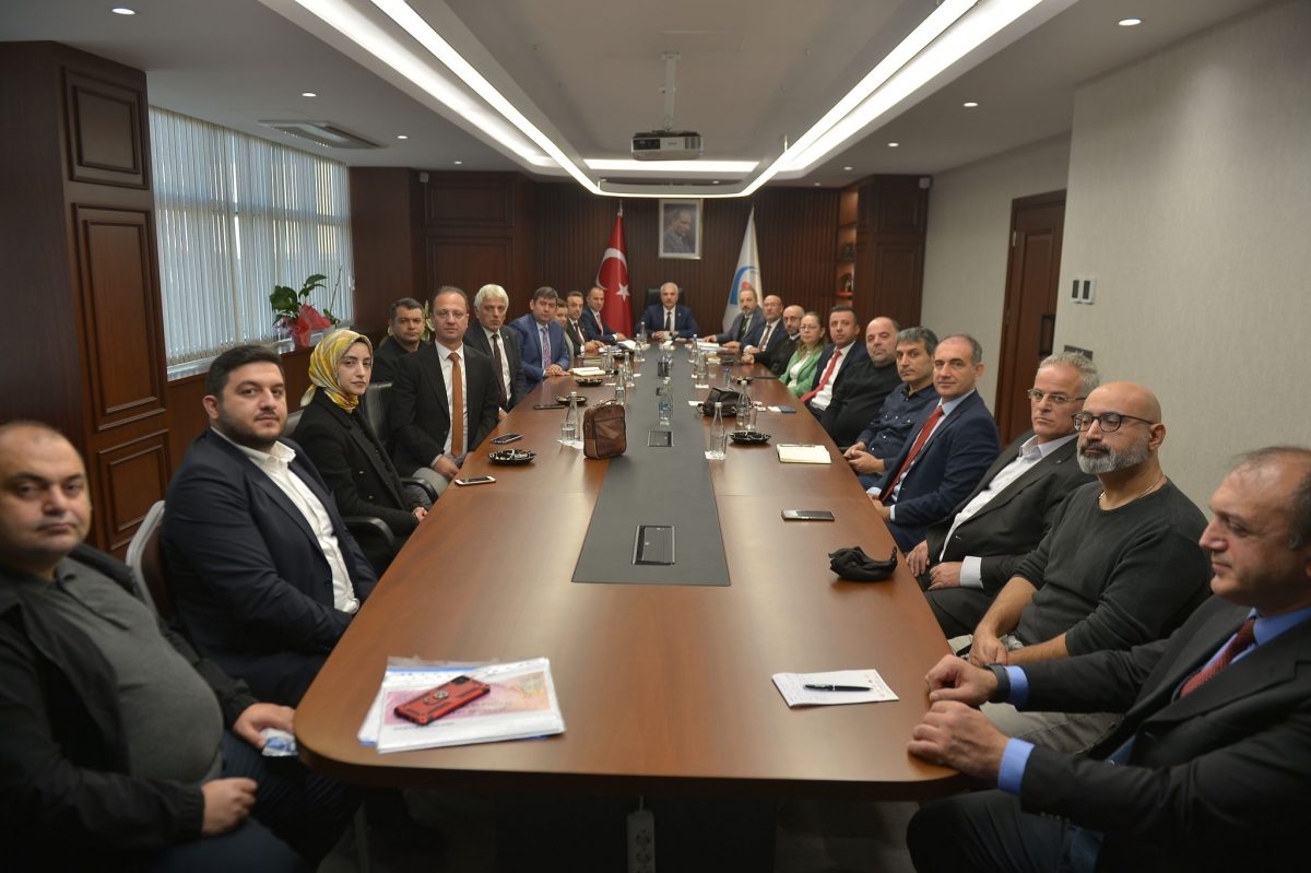 Mesleki Eğitimin Güçlendirilmesi Projesi Eylem Planı konulu toplantı odamız ev sahipliğinde gerçekleşti.