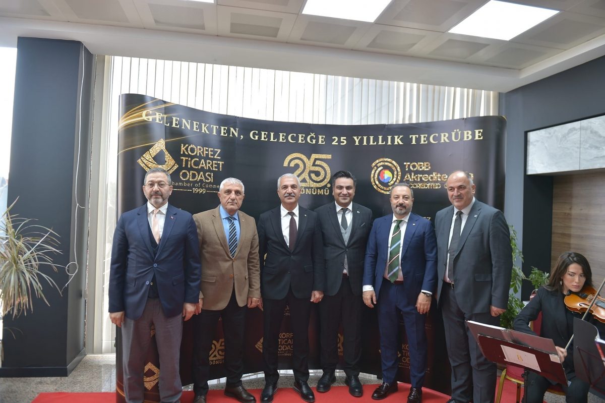 Körfez Ticaret Odasının kuruluşunun 25. yılı kutlama programına katıldık