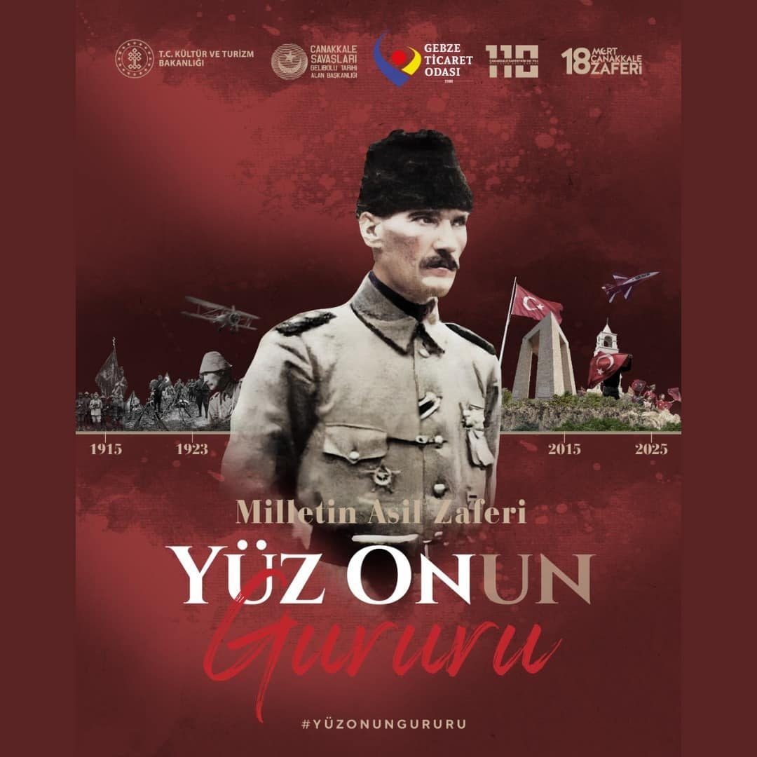 Çanakkale Zaferi'nin 110.Yılı kutlu Olsun