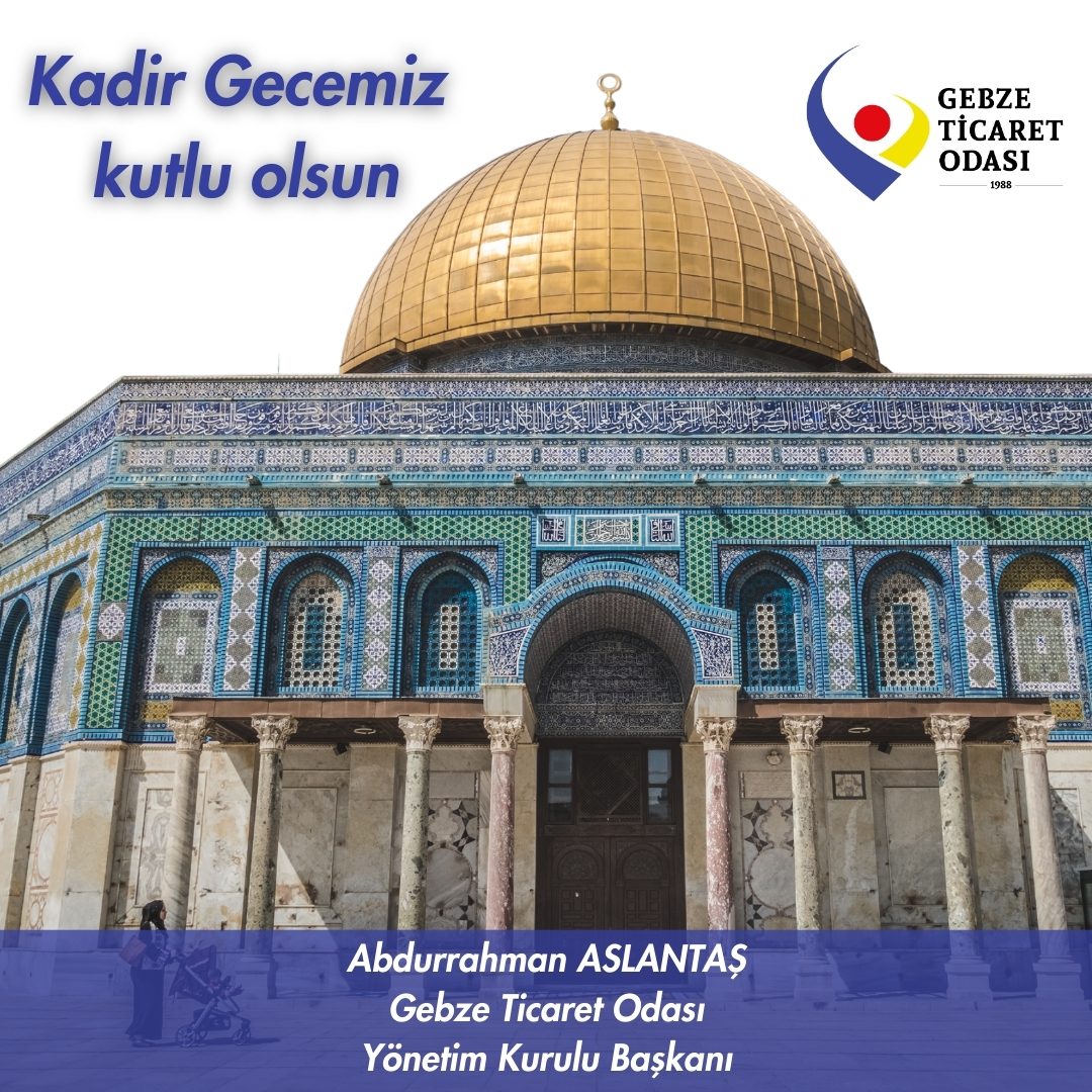 Kadir Geceniz Kutlu Olsun.