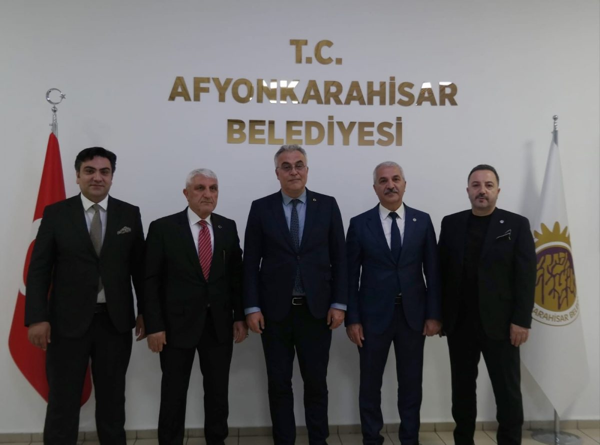 Afyonkarahisar Belediye Başkan Yardımcısı Sn. Ömer Yıldız'ı ziyaret ettik.