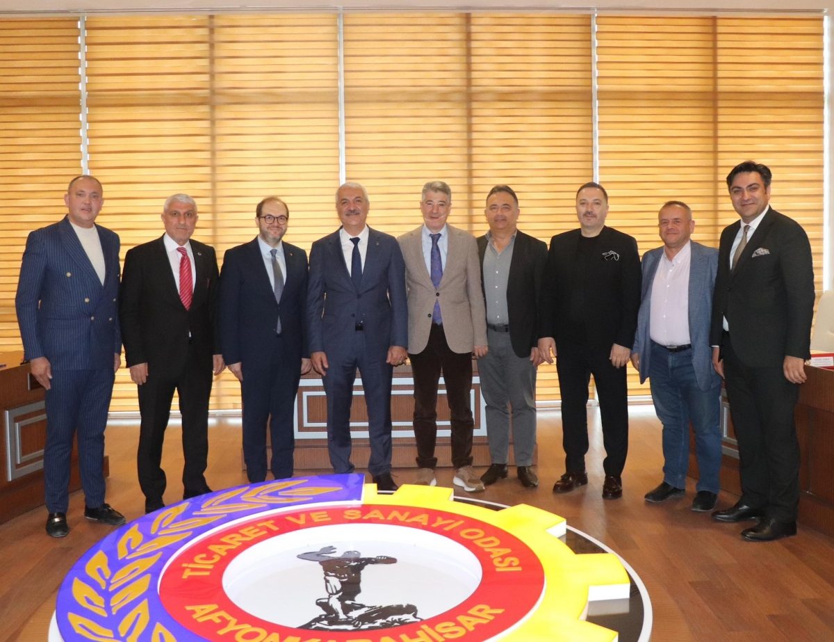 Afyonkarahisar Ticaret ve Sanayi Odasını ziyaret ettik