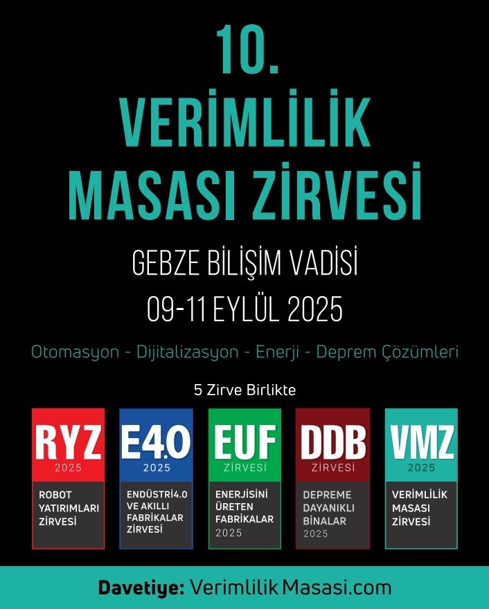 10. Verimlilik Masası Zirvesi - Gebze Bilişim Vadisi'nde