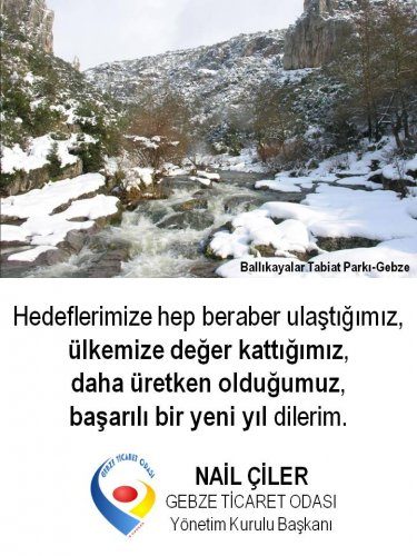 Başkanımız Nail ÇİLER in Yeni Yıl Mesajı