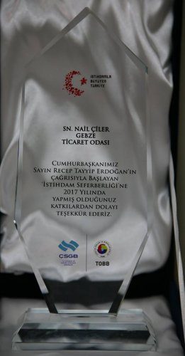 2018 Yılının İlk Ödülü...