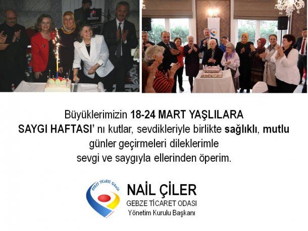 Yönetim Kurulu Başkanımızın Yaşlılar Haftası Mesajı
