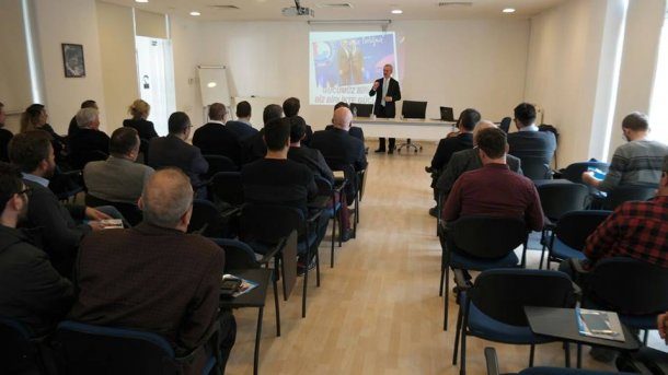 <div>Başkanımız, GOSB Teknopark'ta yapılan toplantıda Oda faaliyetlerimizi anlattı.</div>