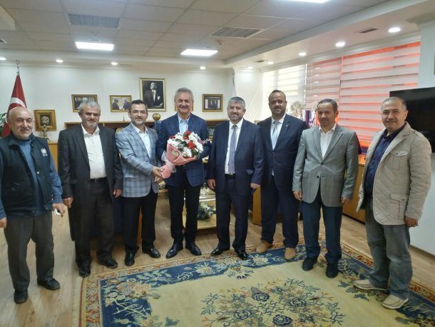 Erbakan Vakfı il ve ilçe yönetimi yetkilileri, Başkanımızı ziyaret etti