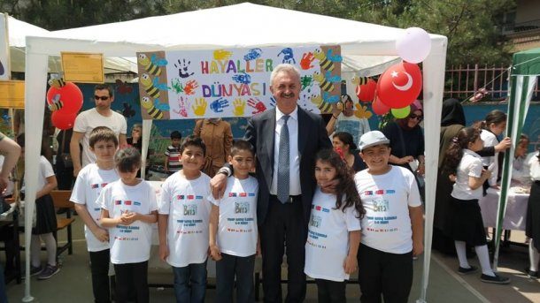 <div>Başkanımız, Erasmus programı kapsamında Yusuf Savaş İlkokulu' nda düzenlenen"Küçük Yaşta Temel İstihdam Becerileri Şenliği'ne katıldı.</div>