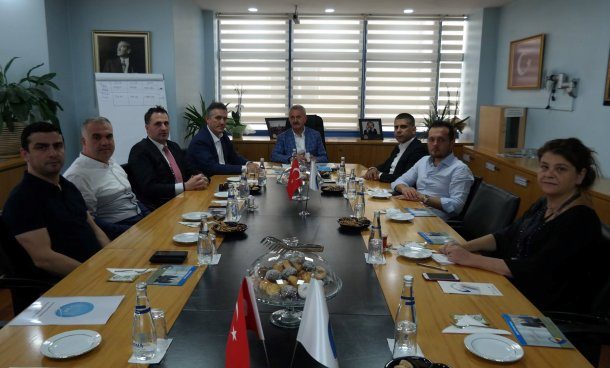 Kocaeli Genç Girişimciler İcra Kurulu Başkanı Sn. Birol BOZKURT ve kurul üyelerinin Odamızı ziyareti.