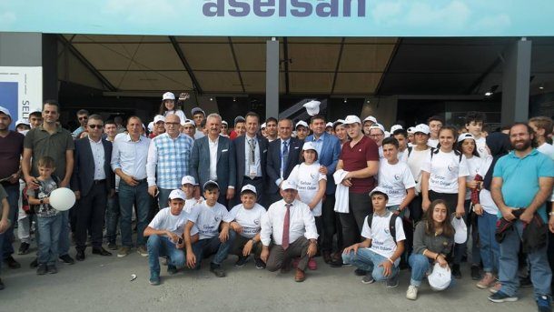 Başkanımız Nail Çiler, Bilişim Lisesi öğrencileriyle TEKNOFEST’e katıldı