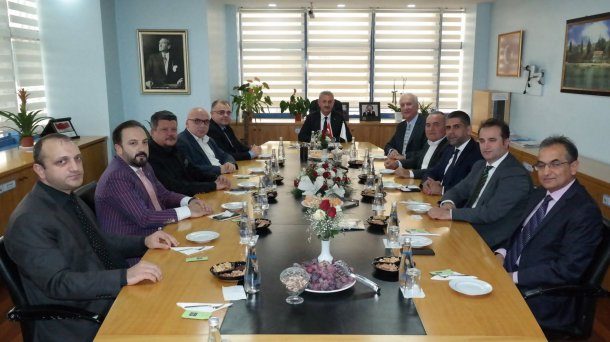 <div>Türk-Alman Ticaret ve Sanayi Odası (TD-IHK) Genel Sekreteri Sn. Okan ÖZOĞLU' nun ziyareti</div>