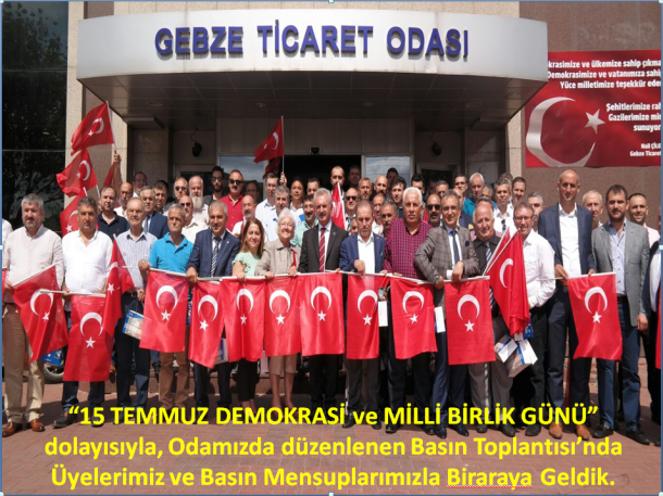 15 TEMMUZ DEMOKRASİ ve MİLLİ BİRLİK GÜNÜ dolayısıyla düzenlediğimiz toplantıda basın mensuplarımız ve üyelerimizle biraraya geldik.