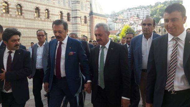 Yönetim Kurulu Başkanımız Sn. NAİL ÇİLER, Birlik Başkanımız Sn. M. Rifat HİSARCIKLIOĞLU ile biraraya geldi.