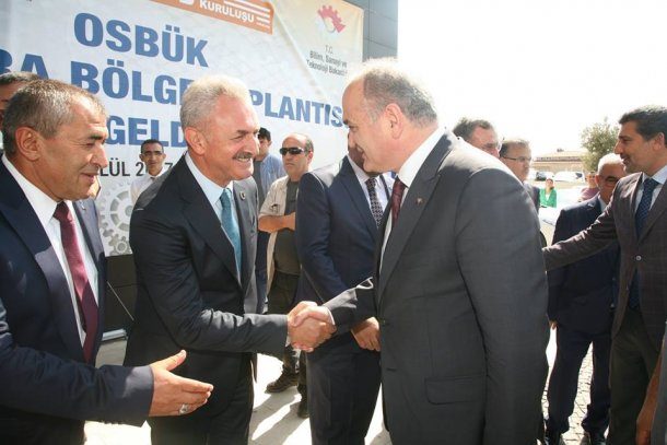 Bilim, Sanayi ve Teknoloji Bakanımız Sn. Dr. Faruk ÖZLÜ nün teşrifleriyle, OSBÜK genişletilmiş bölge toplantımızı gerçekleştirdik.