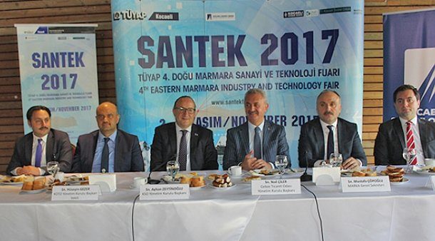 Başkanımız, SANTEK 2017 nin Basın Toplantısı na Katıldı.