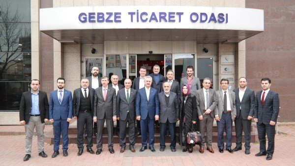 MÜSİAD Heyeti Odamızı Ziyaret Etti