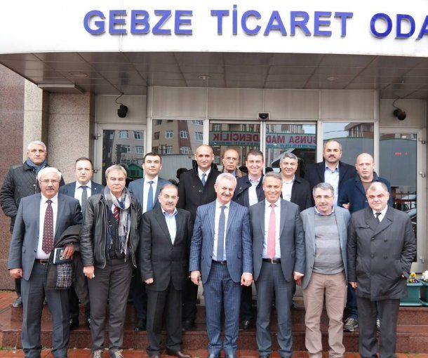 Çerkeş Belediye Başkanı, Osb Müdürü ve Osb ye yatırım yapan firma sahipleri Odamıza bir ziyaret gerçekleştirdi.