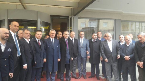 Başkanımız, Bilim, Sanayi ve Teknoloji Bakanımız Sayın Dr. Faruk ÖZLÜ nün STK larla biraraya geldiği programa katıldı.