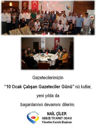 Yönetim Kurulu Başkanımız NAİL ÇİLER 10 Ocak Çalışan Gazeteciler Günü nü Bir Açıklamada Bulunarak Kutladı.