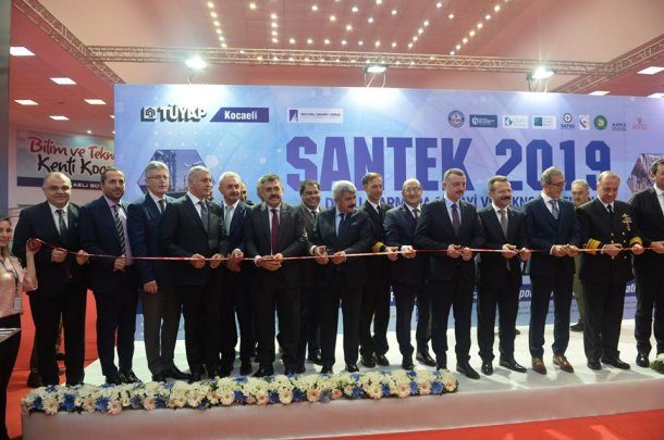 6. Doğu Marmara Sanayi ve Teknoloji Fuarı SANTEK 2019 açılış töreni