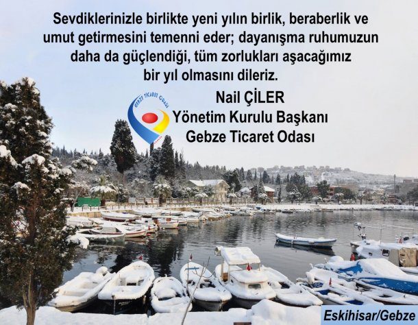 <div>Yönetim Kurulu Başkanımız Nail ÇİLER' in Yeni Yıl Mesajı</div>