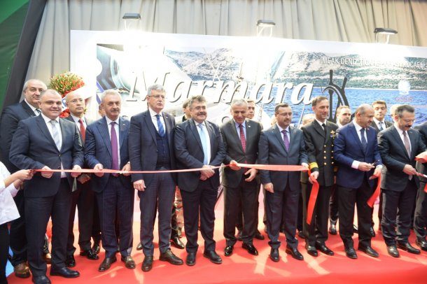 Marmara Boat Show Deniz Araçları ve Ekipmanları Fuarı açılışı