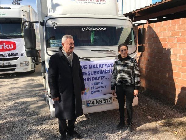 Deprem bölgesindeyiz.