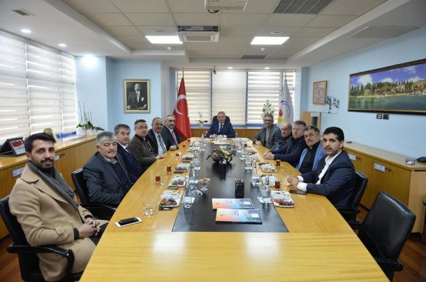 Dilovası Muhtarlarının Odamızı ziyareti