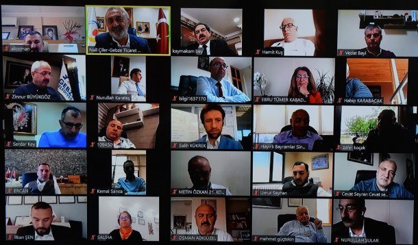 Geleneksel Bayramlaşma Törenimizi bu yıl video konferans ile gerçekleştirdik
