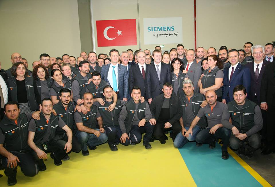 Yönetim Kurulu Başkanımız NAİL ÇİLER, Siemens Türkiye Alçak Gerilim Şalt Cihazları Fabrikası